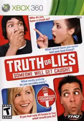 Truth or Lies (USA) box cover front